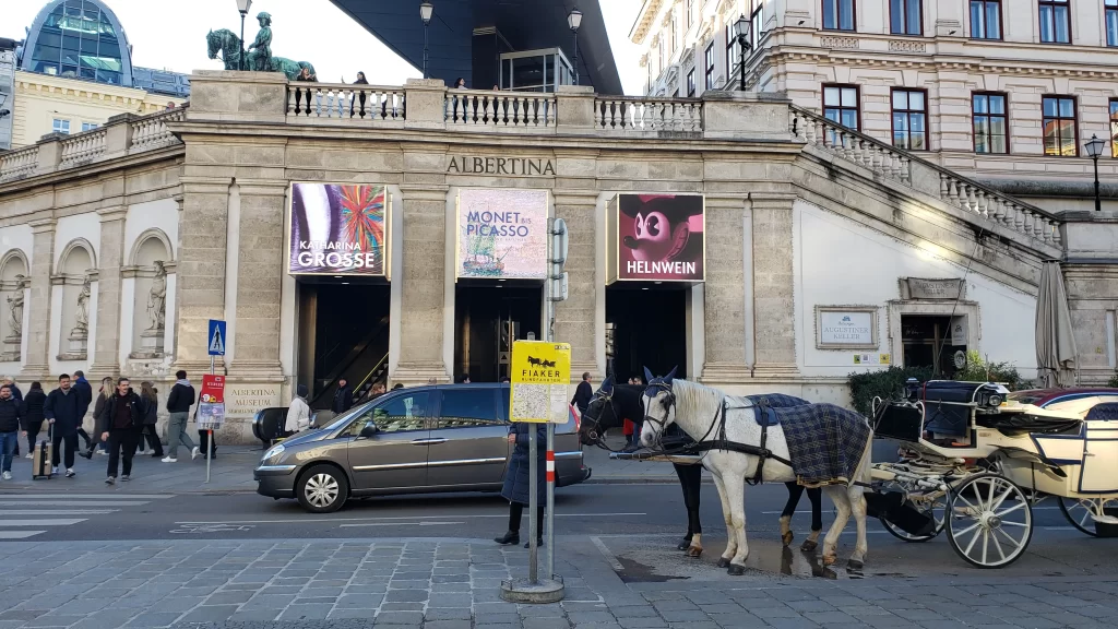 Museu Albertina em Viena Austria