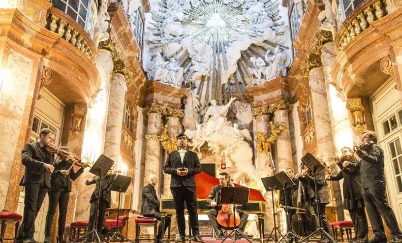 Viena: Concerto Quatro Estações de Vivaldi na Karlskirche